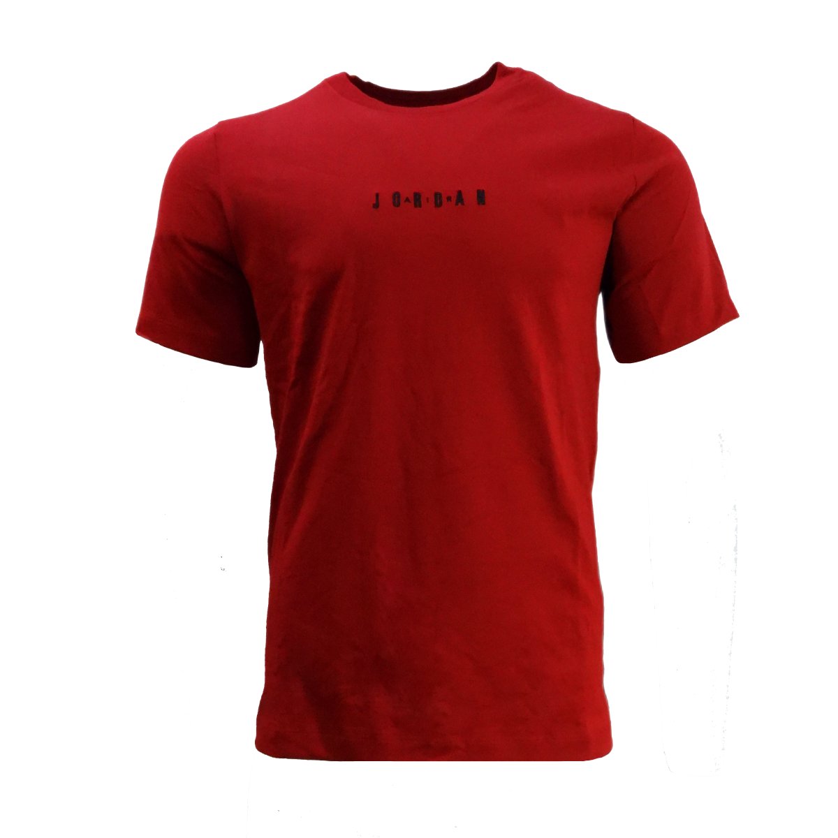Koszulka sportowa T-shirt męski Air Jordan Jumpman Embroidered Air Crew Czerwona - DM3182-689-M