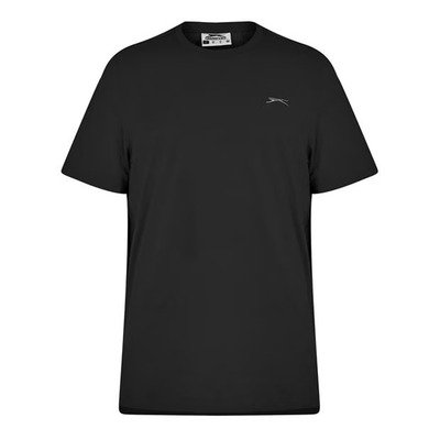Slazenger T-shirt męski czarny, Rozmiar L
