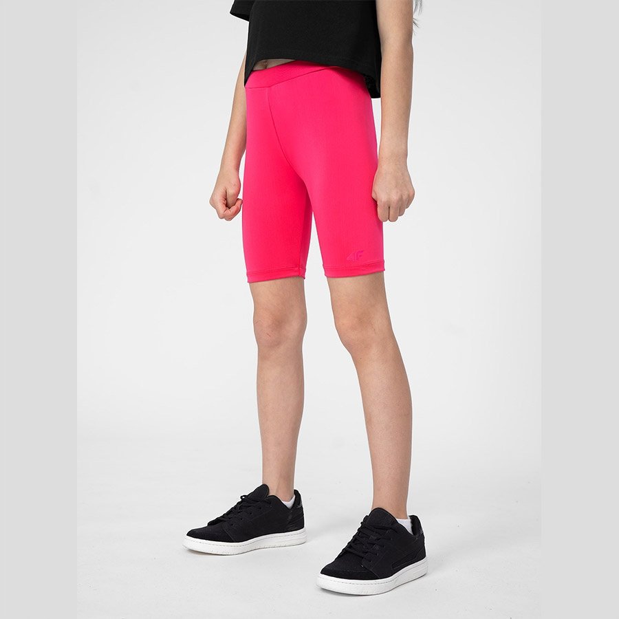 146/152 cm Legginsy 4F 4FJSS23TTIGF050 55S różowy 146/152 cm