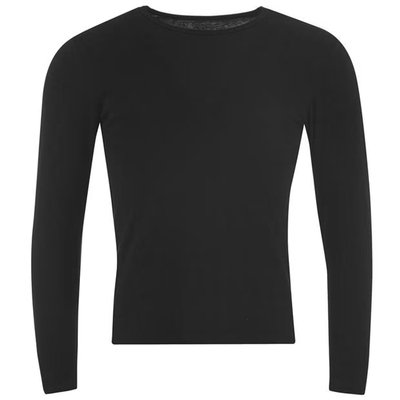 Lonsdale T-shirt męski z długim rękawem czarny, Rozmiar XXL