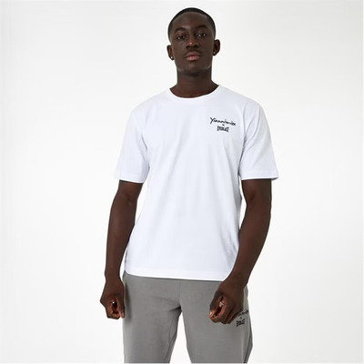 Everlast x Yiannimize biała koszulka męska, Rozmiar XXL