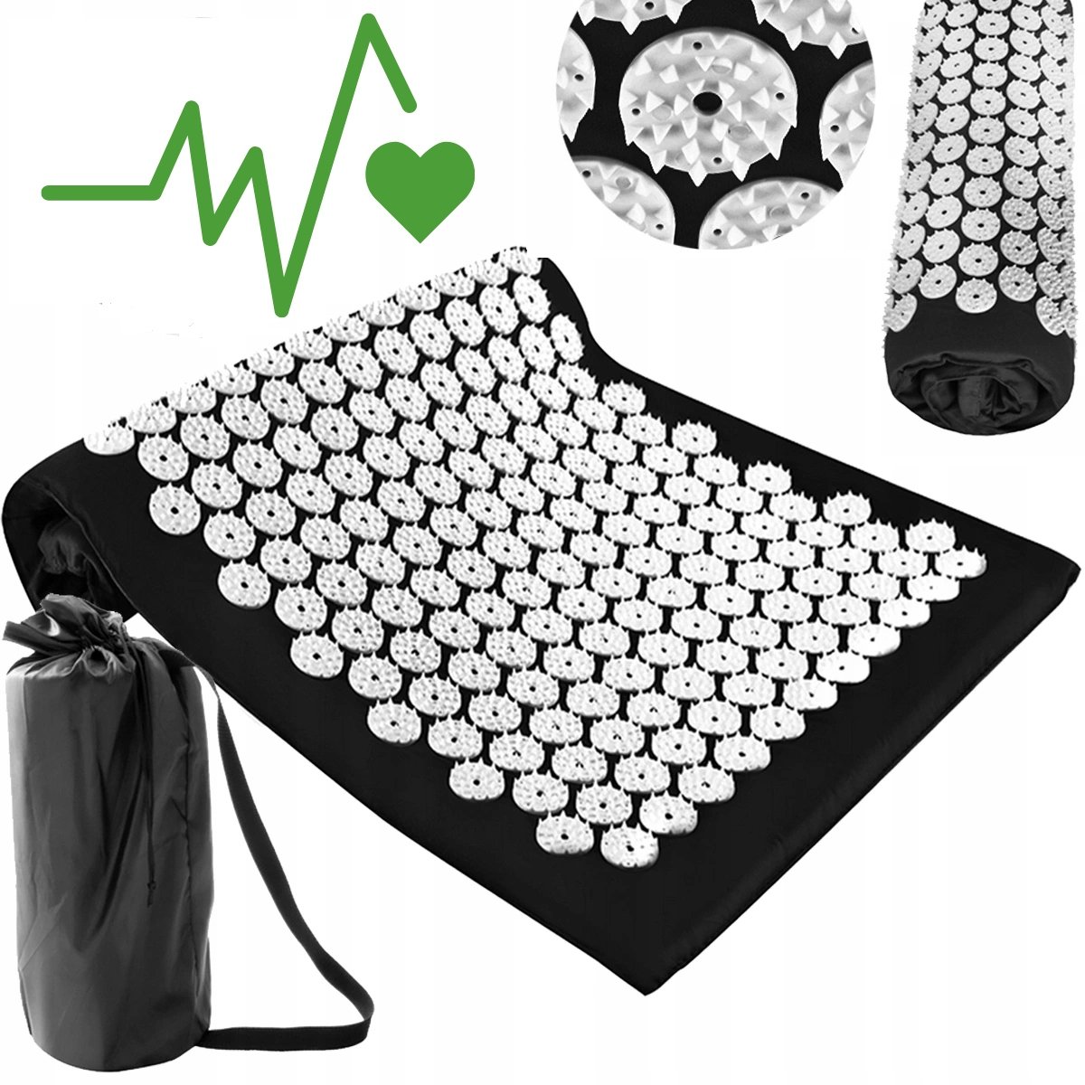 Mata Do Akupresury Zdrowotna Z Kolcami Do Ćwiczeń