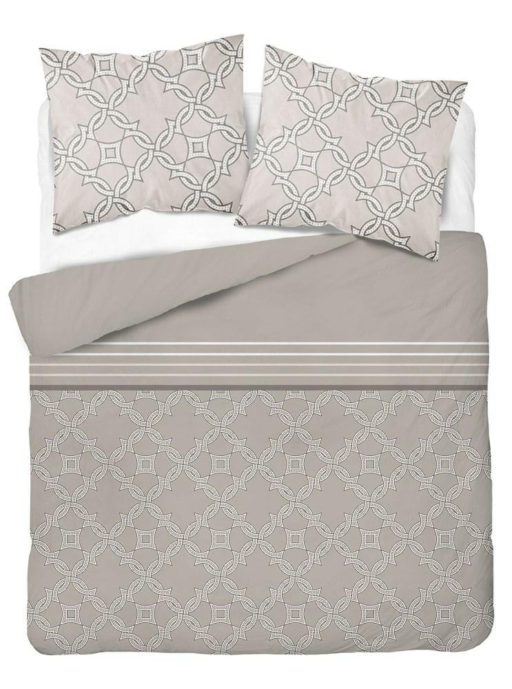 Komplet pościeli BAWEŁNIANEJ VICENZA 220x200 3 części elegancka z wzorem