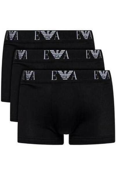 Emporio Armani bokserki męskie 3 szt. czarne, Rozmiar XXL