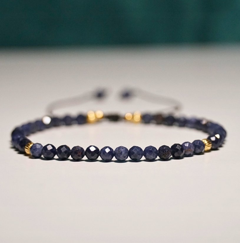 Bransoletka Szafir 3mm - Crystals Break Talizman Prezent