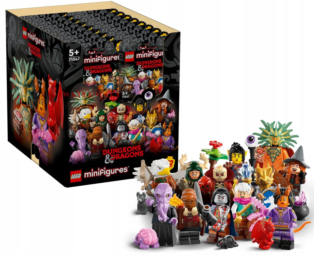 Lego Minifigures Dungeons & Dragons 71047 Box Karton 36 Sztuk