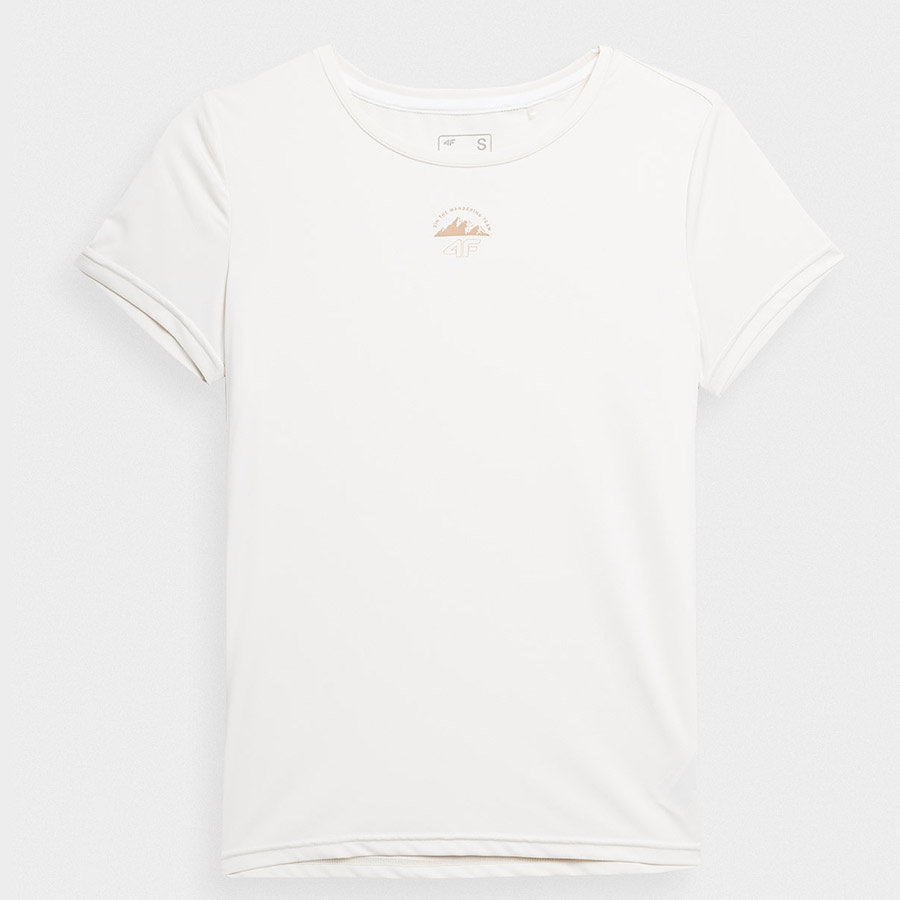 XL T-Shirt 4F 4FSS23TFTSF193 11S biały XL