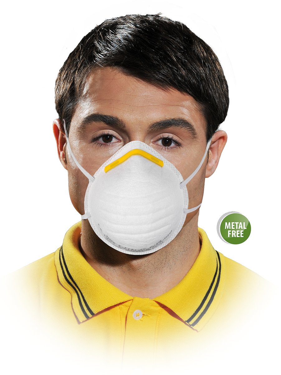 MASKA MASECZKA PÓŁMASKA OCHRONNA FILTRUJĄCA FFP1