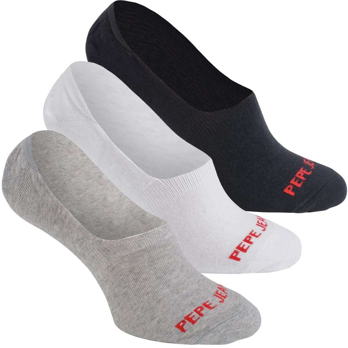 Pepe Jeans skarpetki stopki komplet 3 sztuki PMU10652 39-42