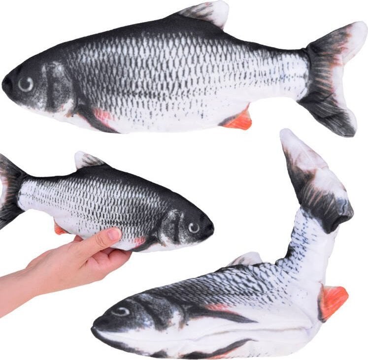 Jokomisiada Ryba maskotka zabawka porusza ogonem USB ZA5353