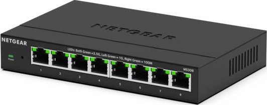 Switch NETGEAR NETGEAR 8PT Multigig Plus Switch MS308E
