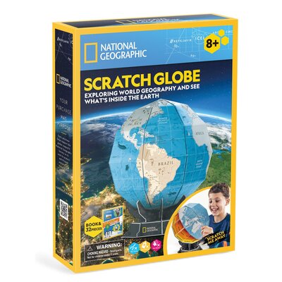 Puzzle 3D National Geographic Globus