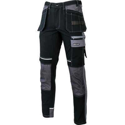 LAHTI PRO Spodnie Czarno-Szare ze Wzmocnieniami M L4052002 27756