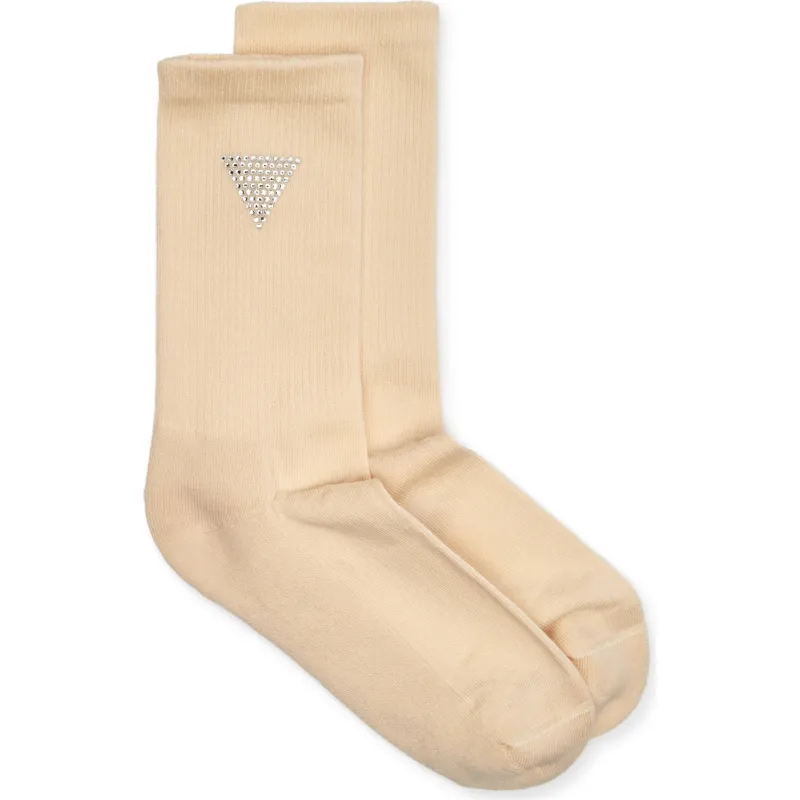 GUESS ACTIVE Skarpety RHINESTONES TRIANGLE SPORT