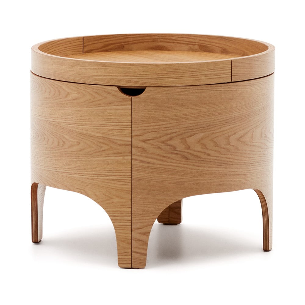 Szafka nocna w dekorze jesionu Octavia – Kave Home