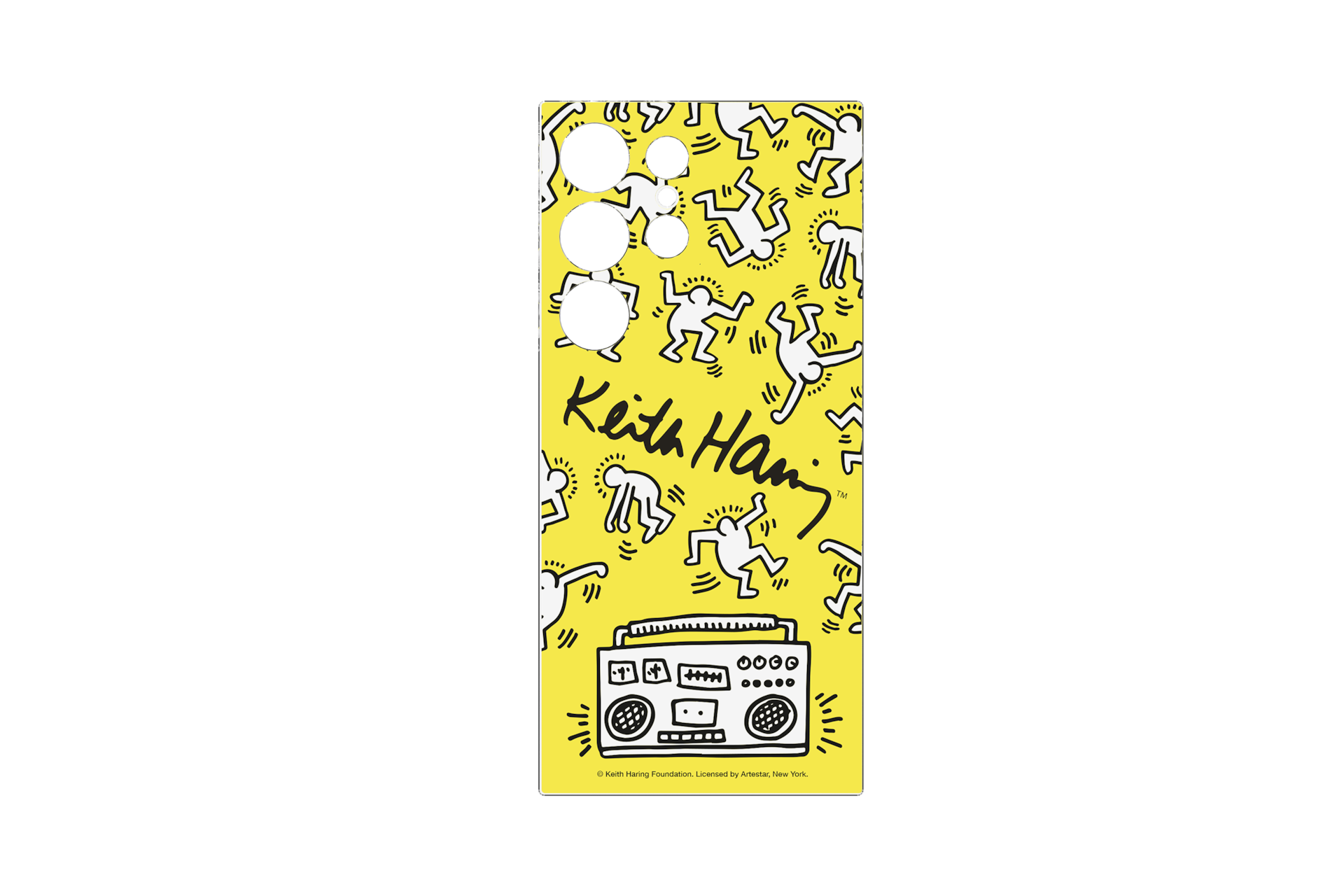 Samsung Wymienna płytka Keith Harring Flipsuit Card do Galaxy S24 Ultra