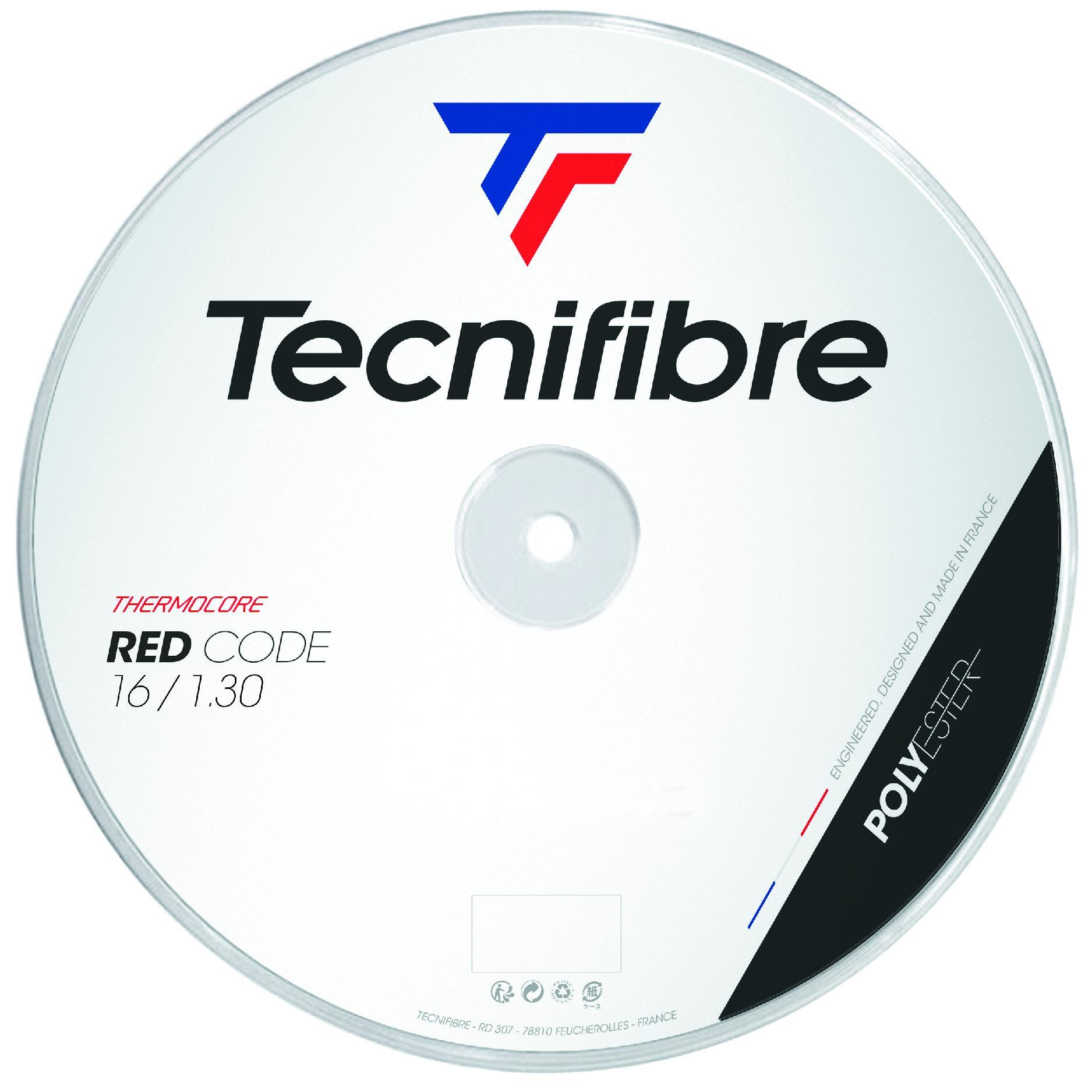 Naciąg Tenisowy Tecnifibre Red Code 1.25 Czerwony