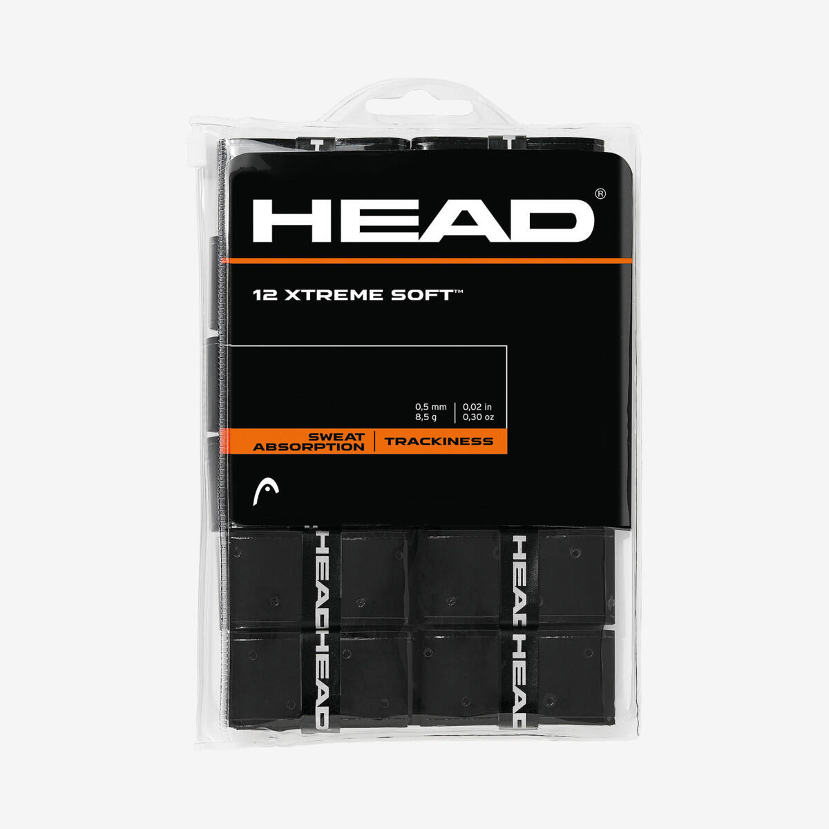 Head Xtreme Soft 12 PCS Pack, czarny, jeden rozmiar 285405-BK