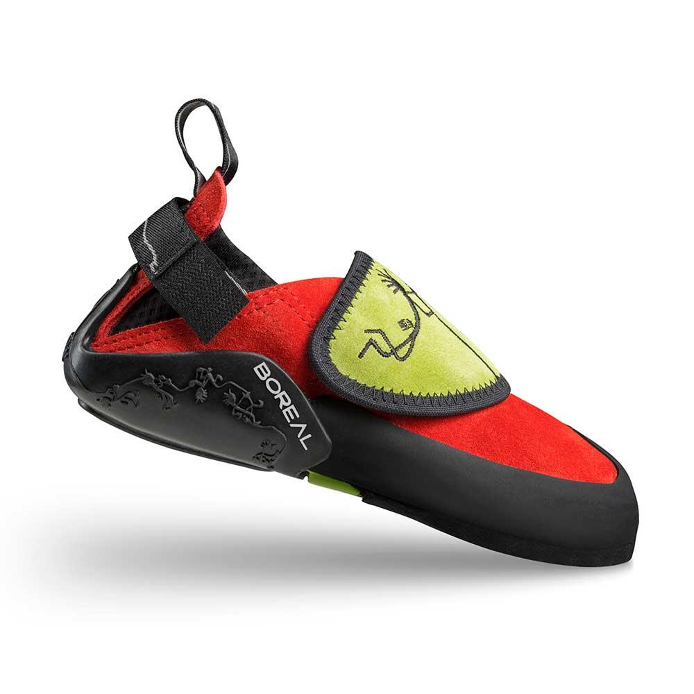 Boreal Boreal Ninja Buty wspinaczkowe Młodzież, red EU 30 2020 Buty wspinaczkowe na rzepy 11185-30,0