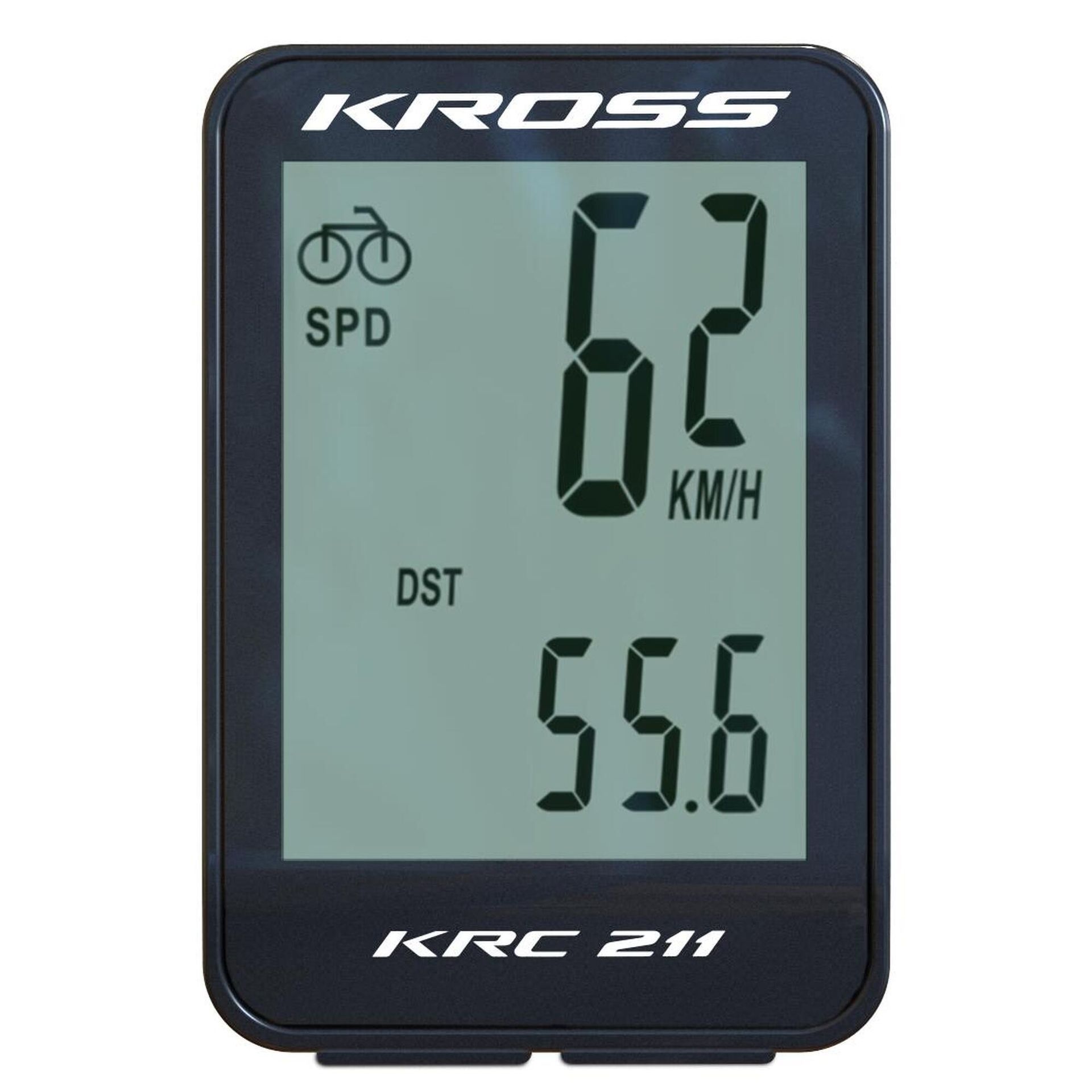 Kross Licznik rowerowy KRC 211 przewodowy 5913