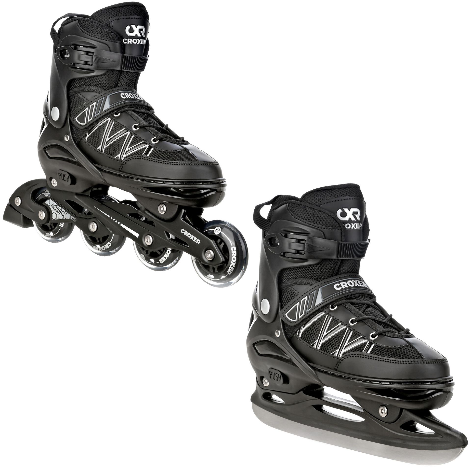 Rolki Łyżwy Regulowane 2w1 Croxer Torch 39-42