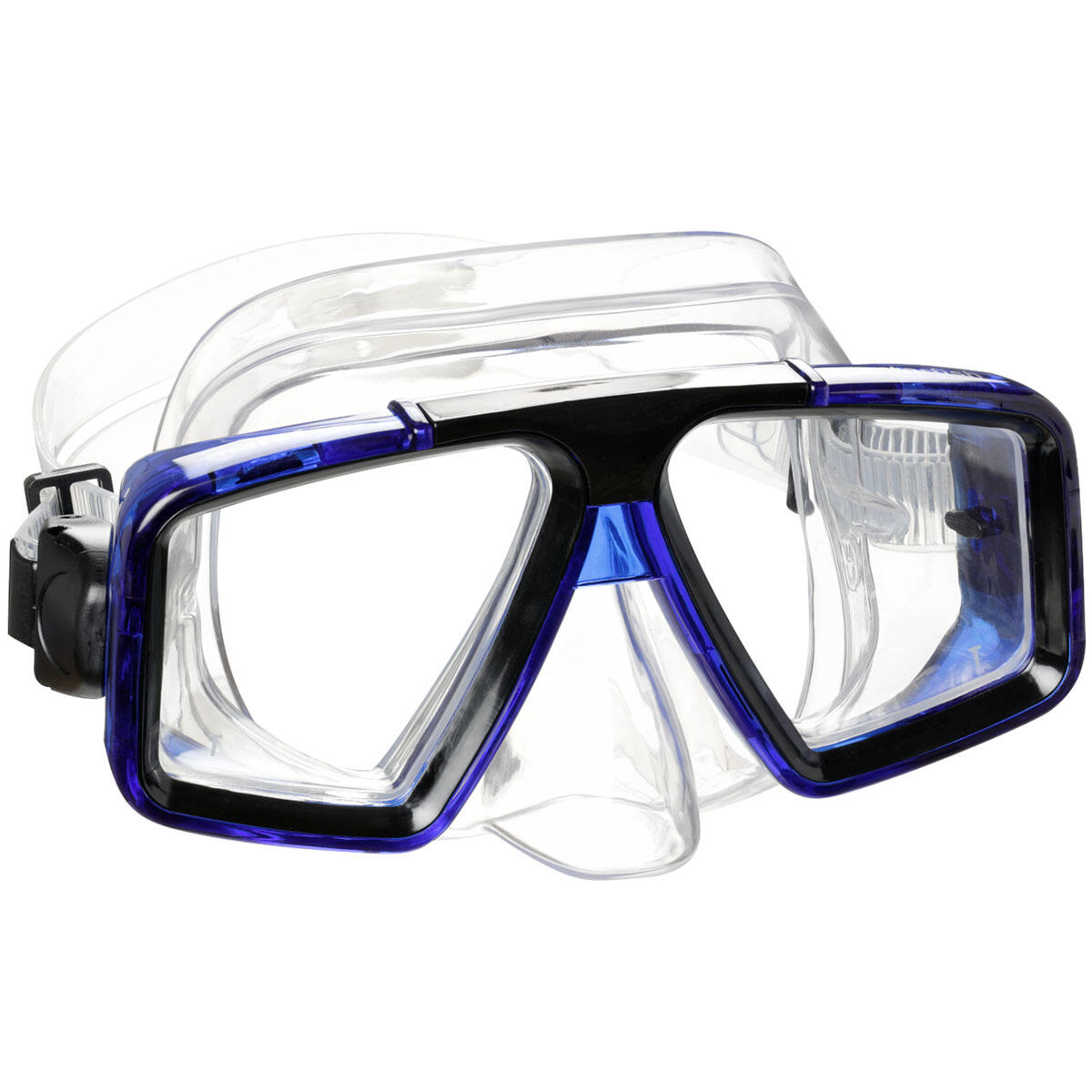 Mares dorosłych okulary Mask Star Fish, niebieska/przezroczysta dla nurków, 411348 0768225158226