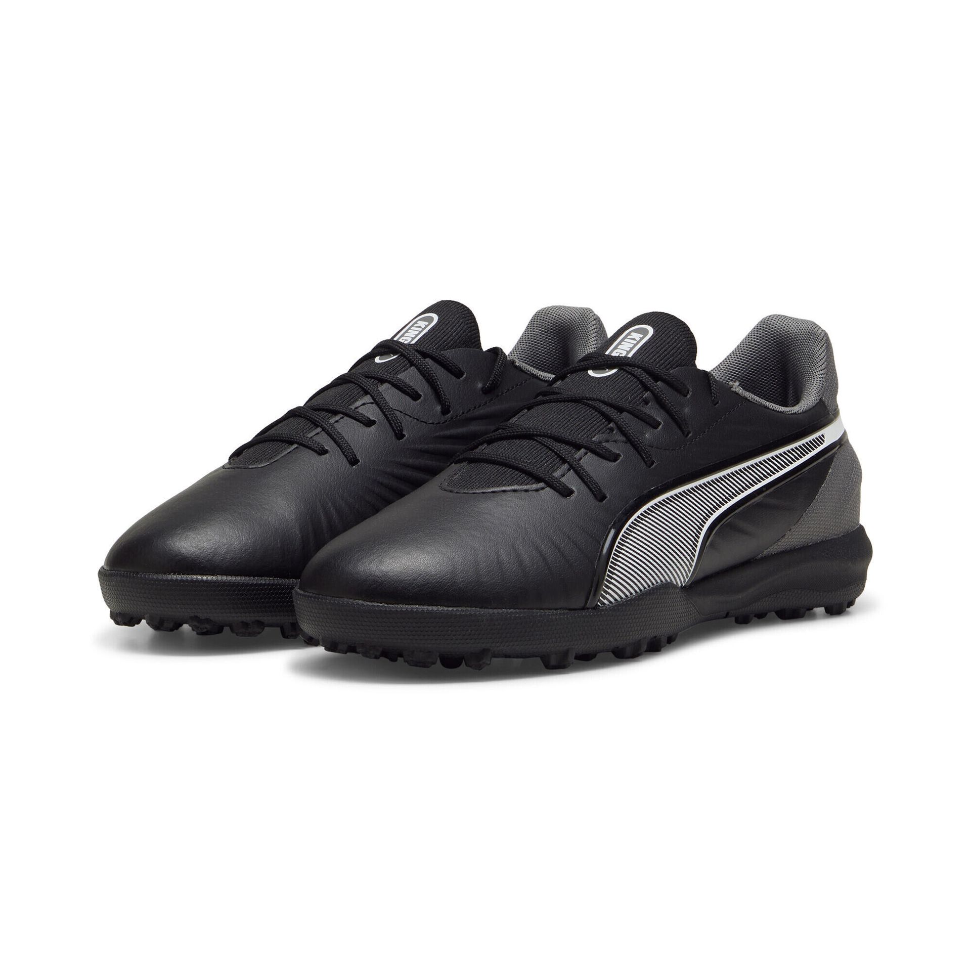 Buty piłkarskie dziecięce PUMA King Match TT Jr puma black/puma white/cool dark gray WYSYŁKA W 24H 30 DNI NA ZWROT