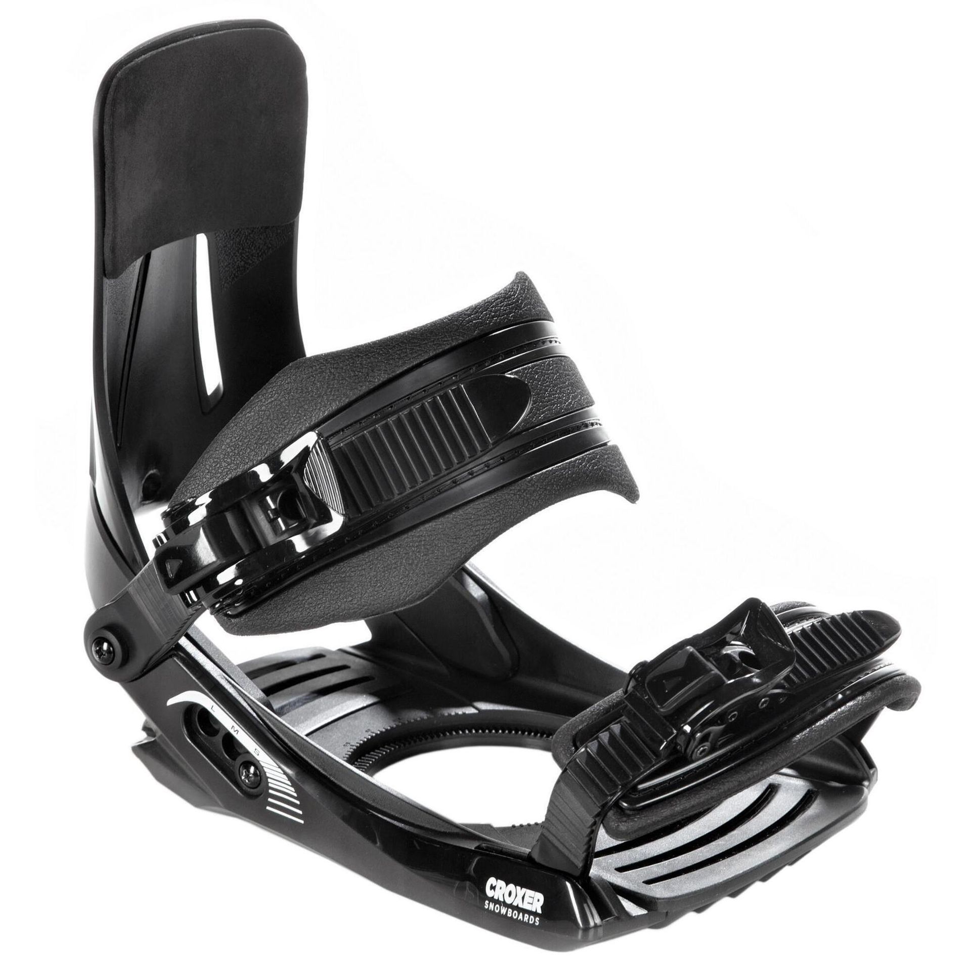 Wiązania snowboardowe Croxer Mp Junior Black Xs/s