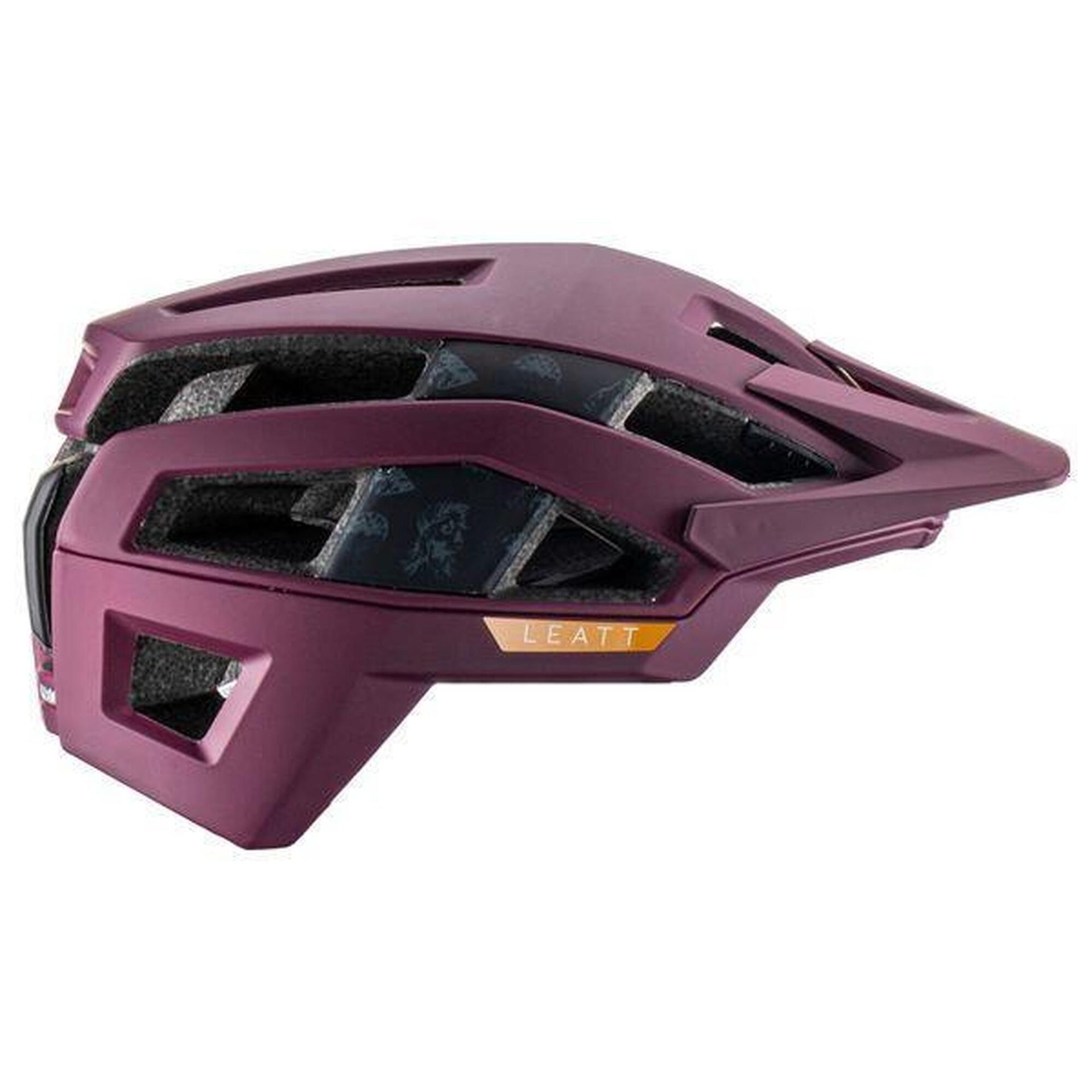 Leatt Leatt MTB Trail 3.0 Helmet, fioletowy 55-59cm 2022 Kaski MTB LE-HLT-2287/2306/M