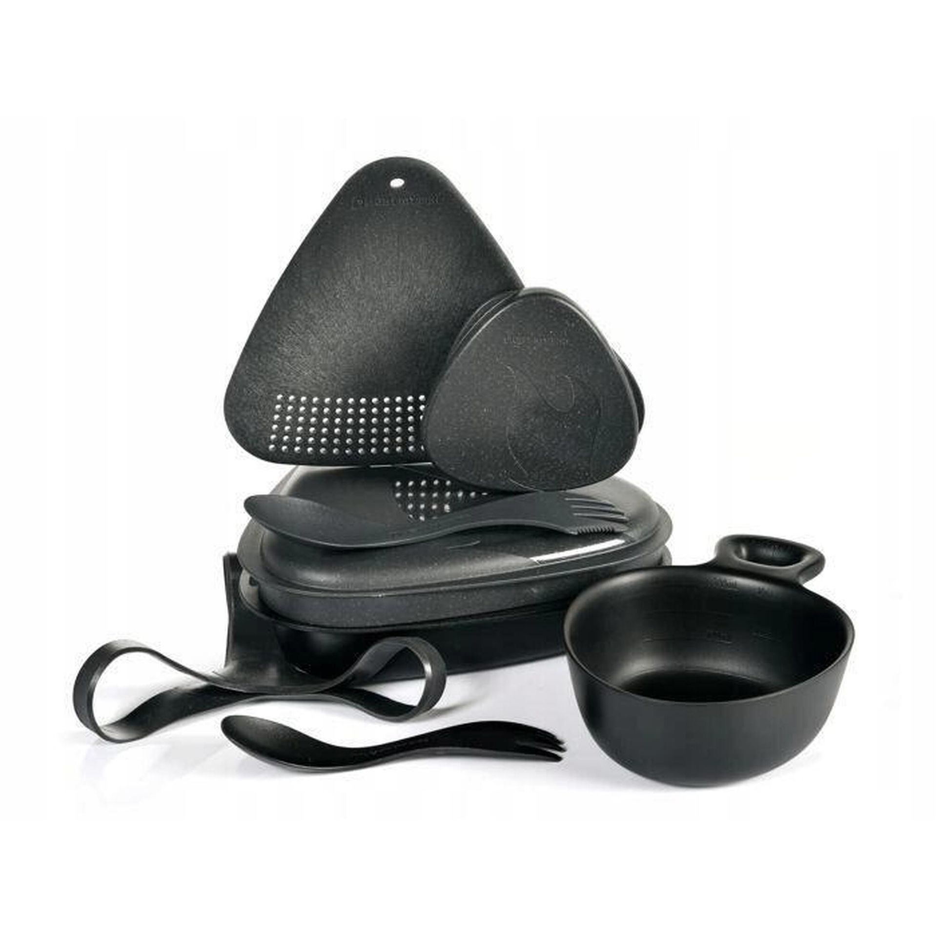 Light My Fire - Zestaw naczyń MealKit 2.0™ BIO - 8 części - SlatyBlack - 2418411010