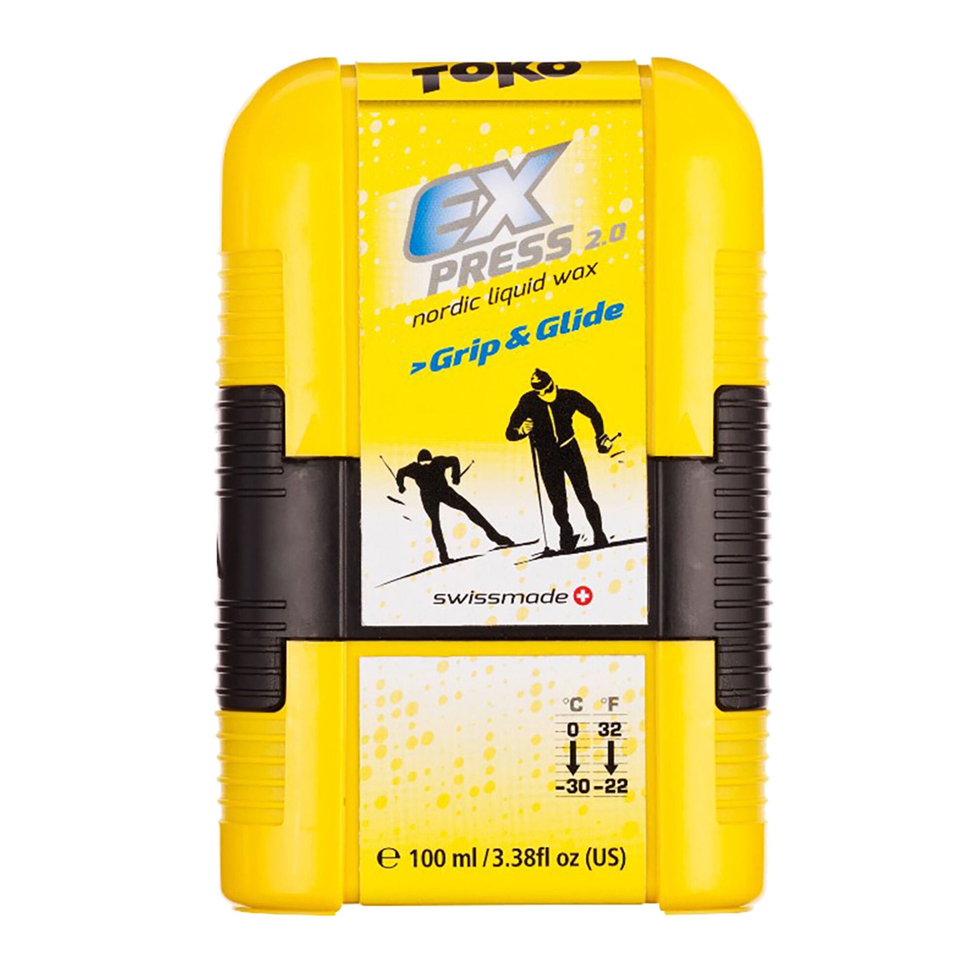 Toko wosk do biegówek Express Grip & Glide 100ml 100 ml 2018-2019