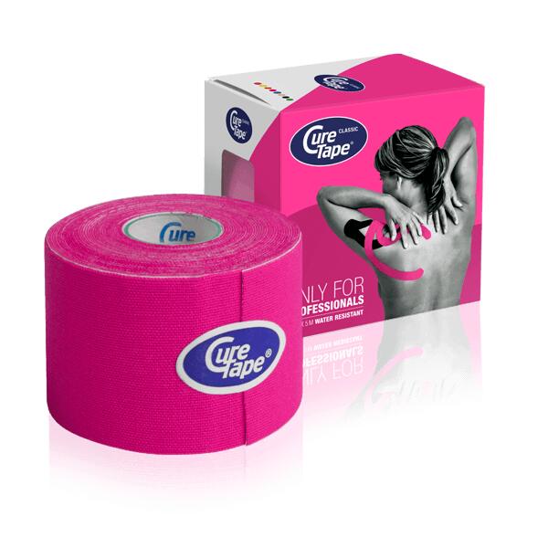 Cure Tape CLASSIC kinesiotaping Różowy 5cm x 5m