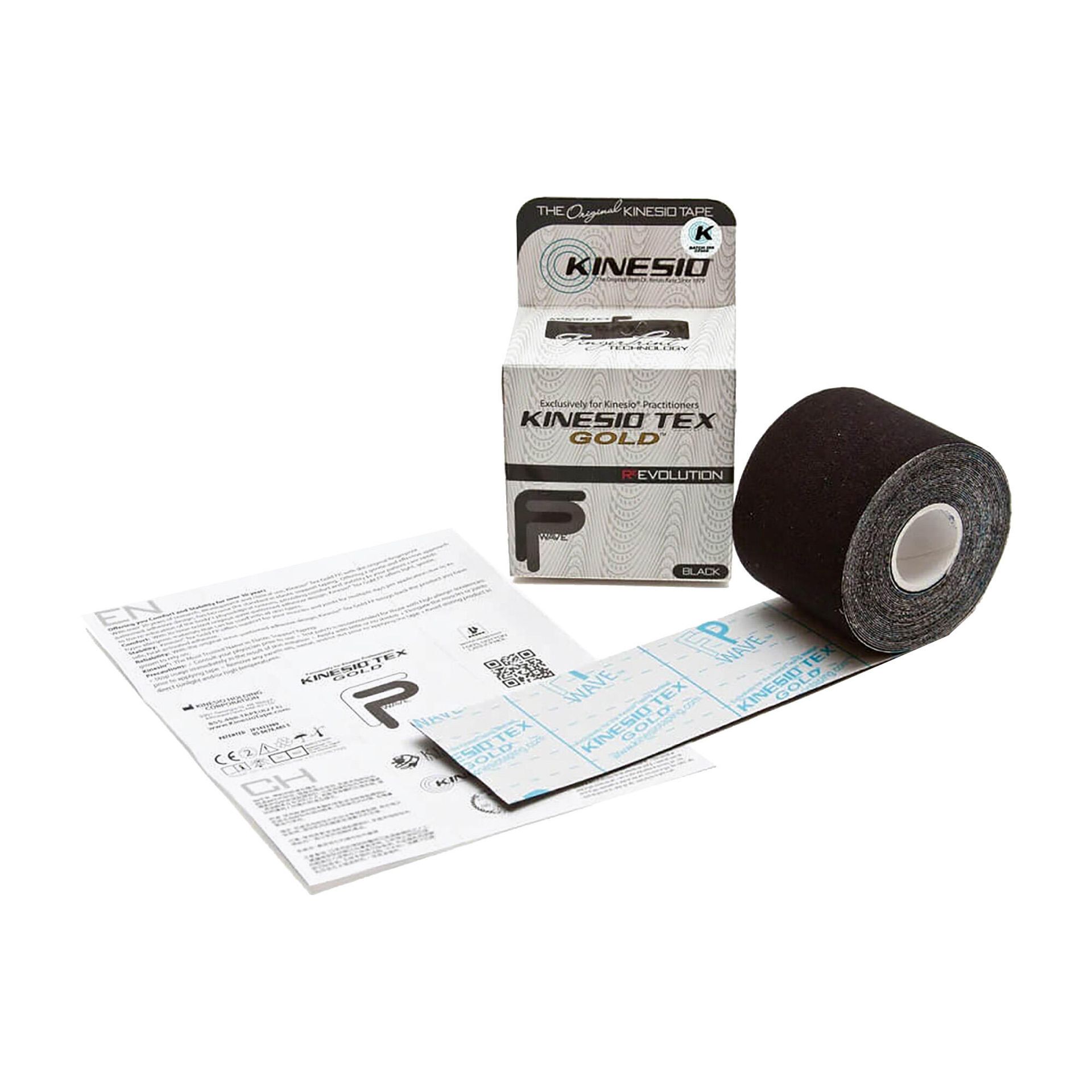 Kinesio Kinesio Tex Gold taśma tape 5cm x 5m czarna