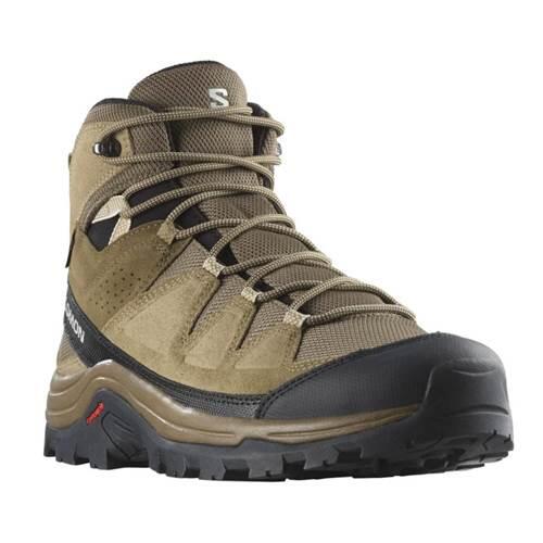 Męskie Buty SALOMON QUEST ROVE GTX L47181400 – Oliwkowy