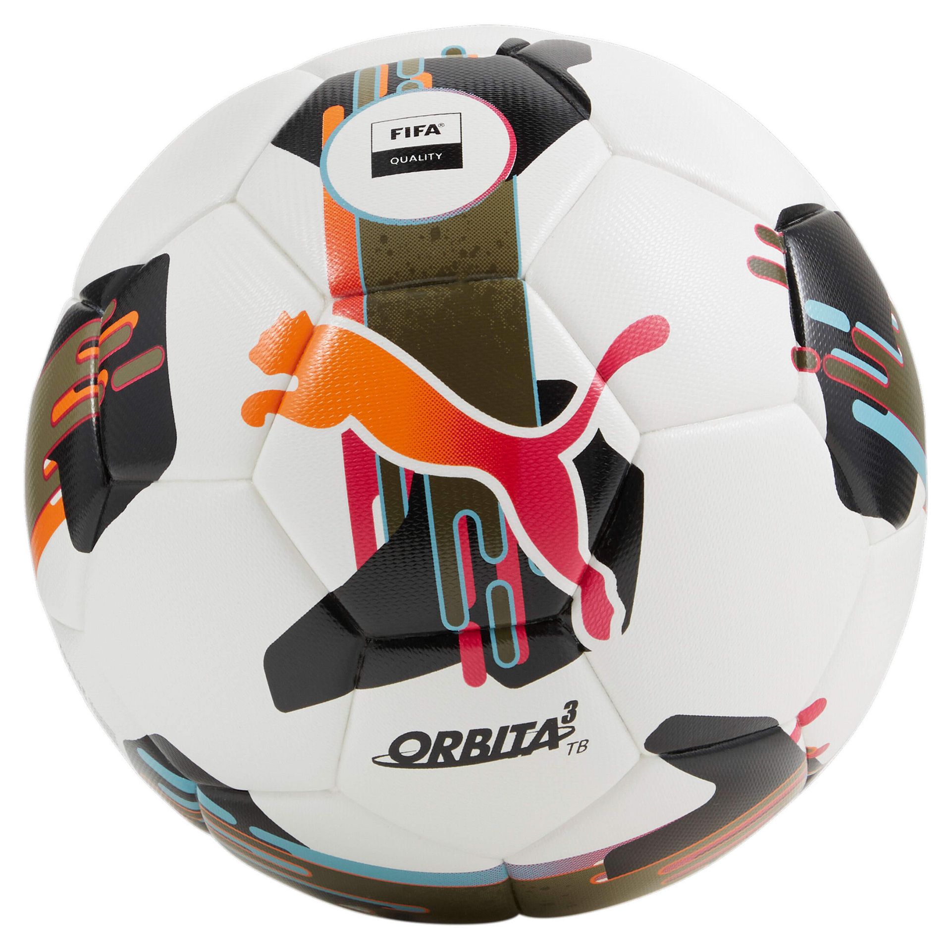 Piłka do piłki nożnej PUMA Orbita 3 TB FIFA Quality puma white/multicolor rozmiar 5 WYSYŁKA W 24H 30 DNI NA ZWROT