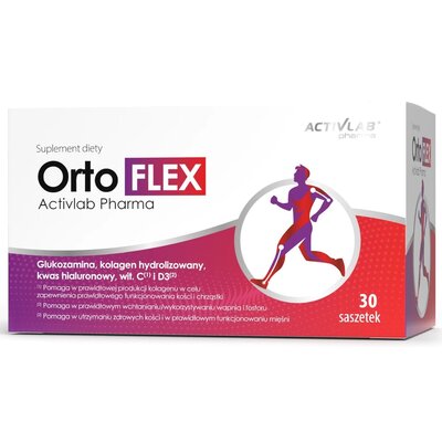 Suplement na stawy ACTIVLAB OrtoFlex Pomarańczowy (30 saszetek)