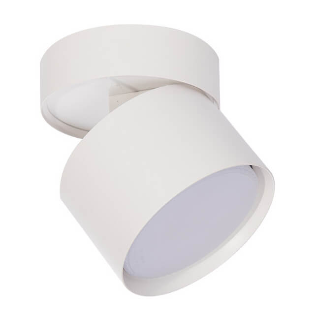 Regulowana lampa sufitowa Kendal LP-6331/1SM WH movable Light Prestige okrągła biała