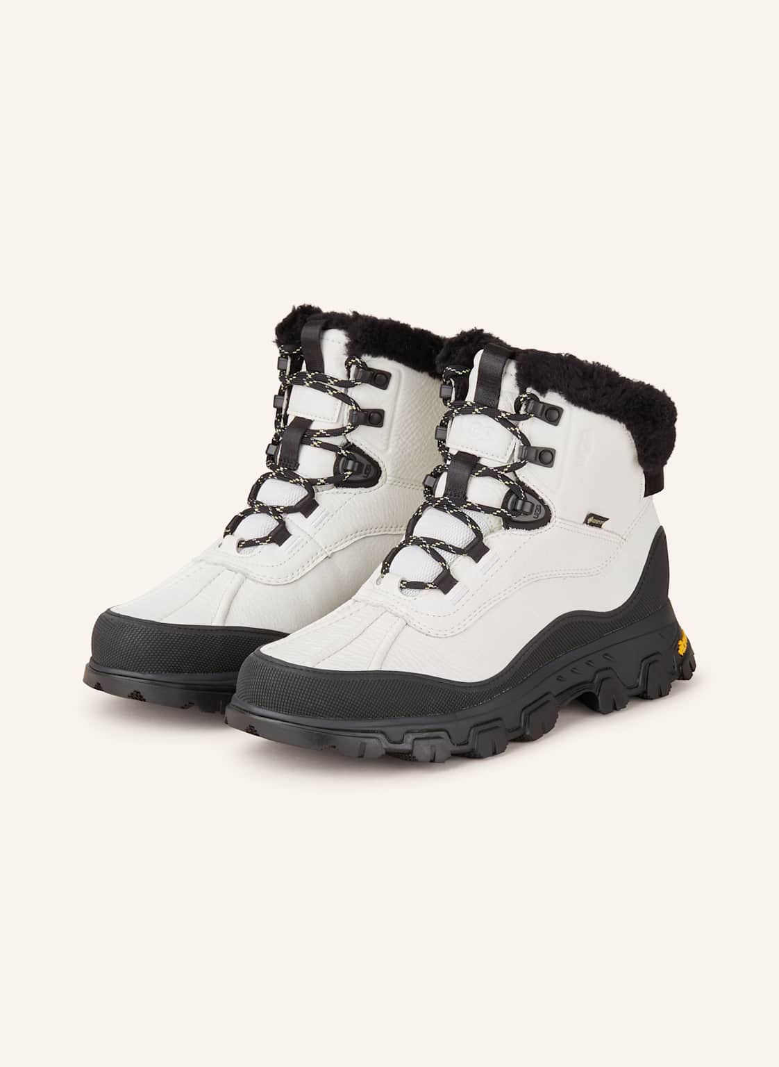 Ugg Botki Sznurowane Adirondack Meridian weiss