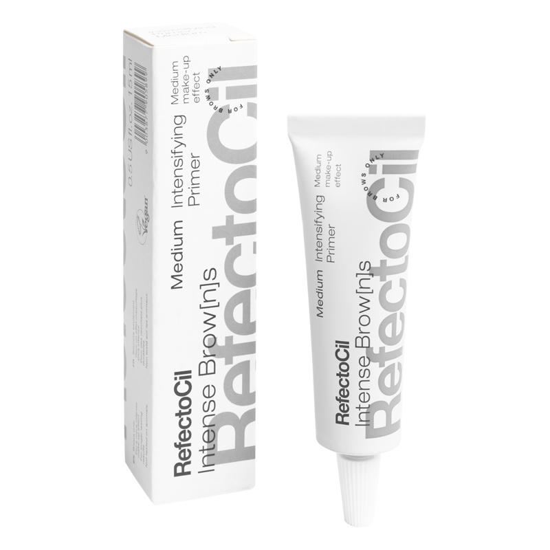 RefectoCil Intense Brow[n]s, preparat do koloryzacji brwi nadający efekt makijażu permanentnego, Medium, 15ml