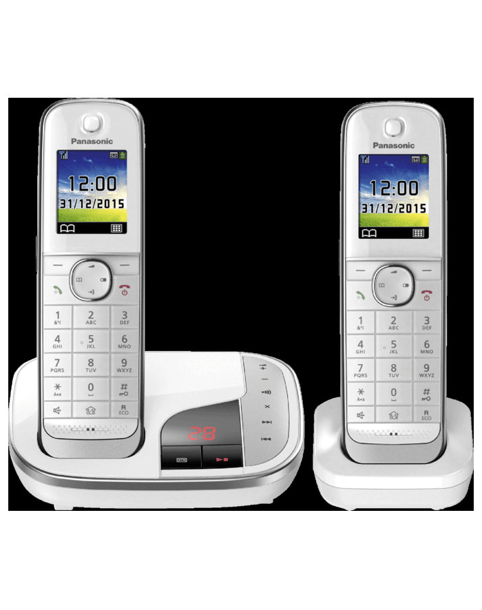Panasonic KX-TGJ322GW AB +1 MBT, analog telephone White