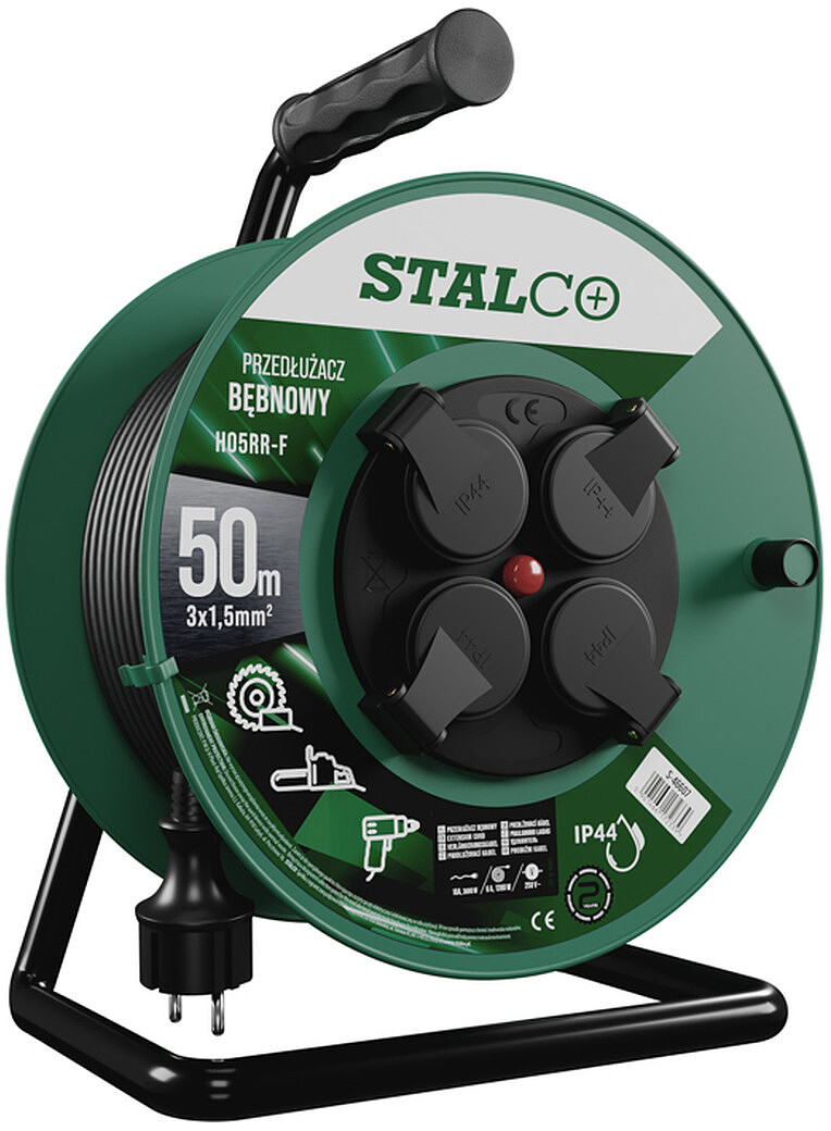 Przedłużacz bębnowy Stalco Professional S-46607 50m