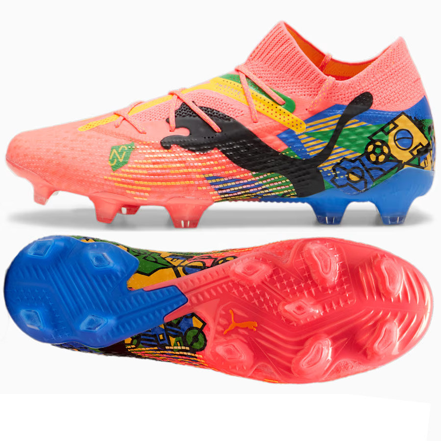 Buty Puma FUTURE 7 Ultimate NJR FG/AG 107839-01 różowy 46