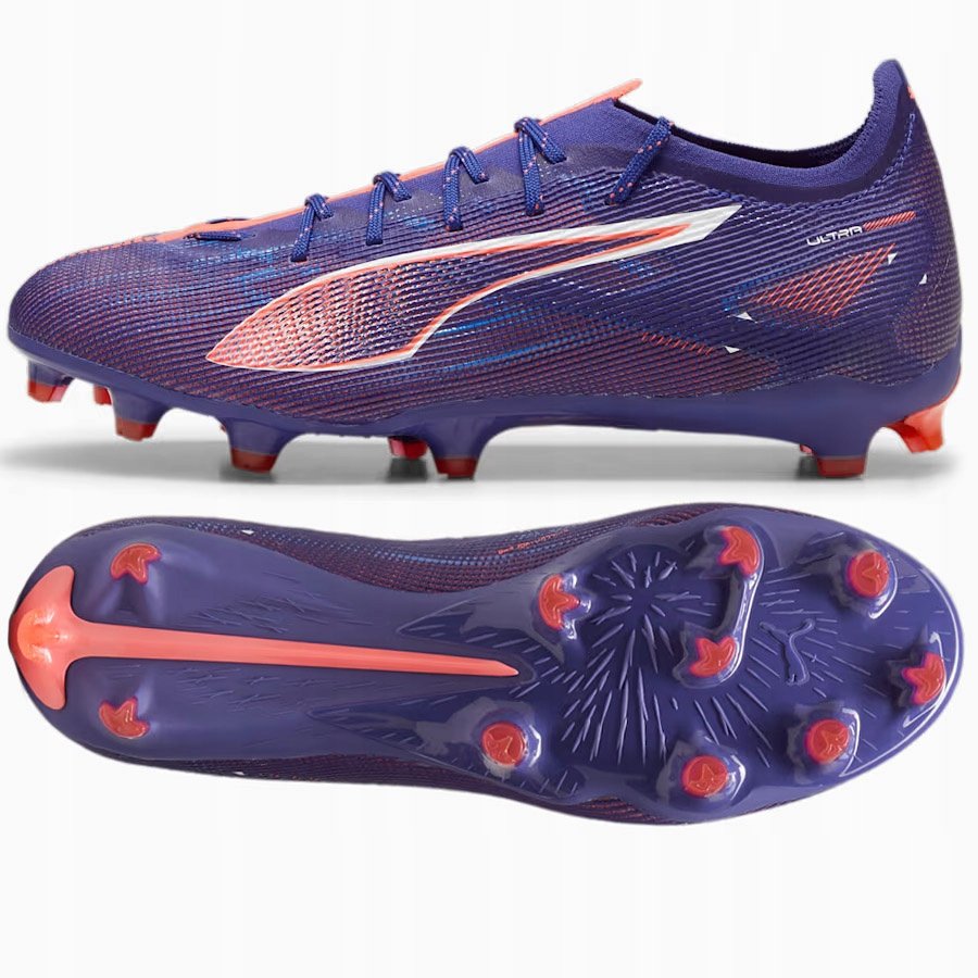Buty Puma Ultra 5 Pro FG/AG 107685-01 niebieski 41