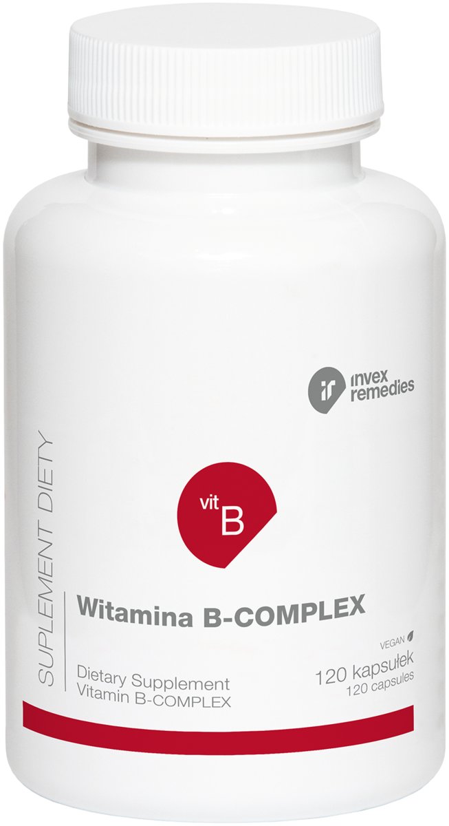 Suplement diety, Invex WITAMINA B-COMPLEX 120 kaps.