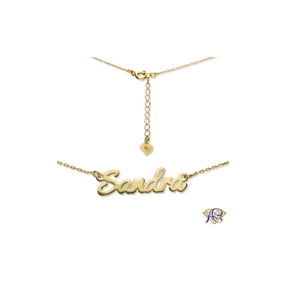 Naszyjnik srebrny imię Sandra SANDRA/CEL/Z