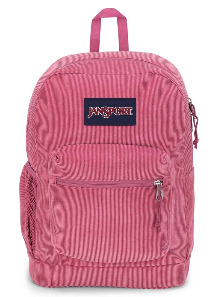 Plecak miejski JanSport Cross Town Plus Remix - mauve haze corduroy