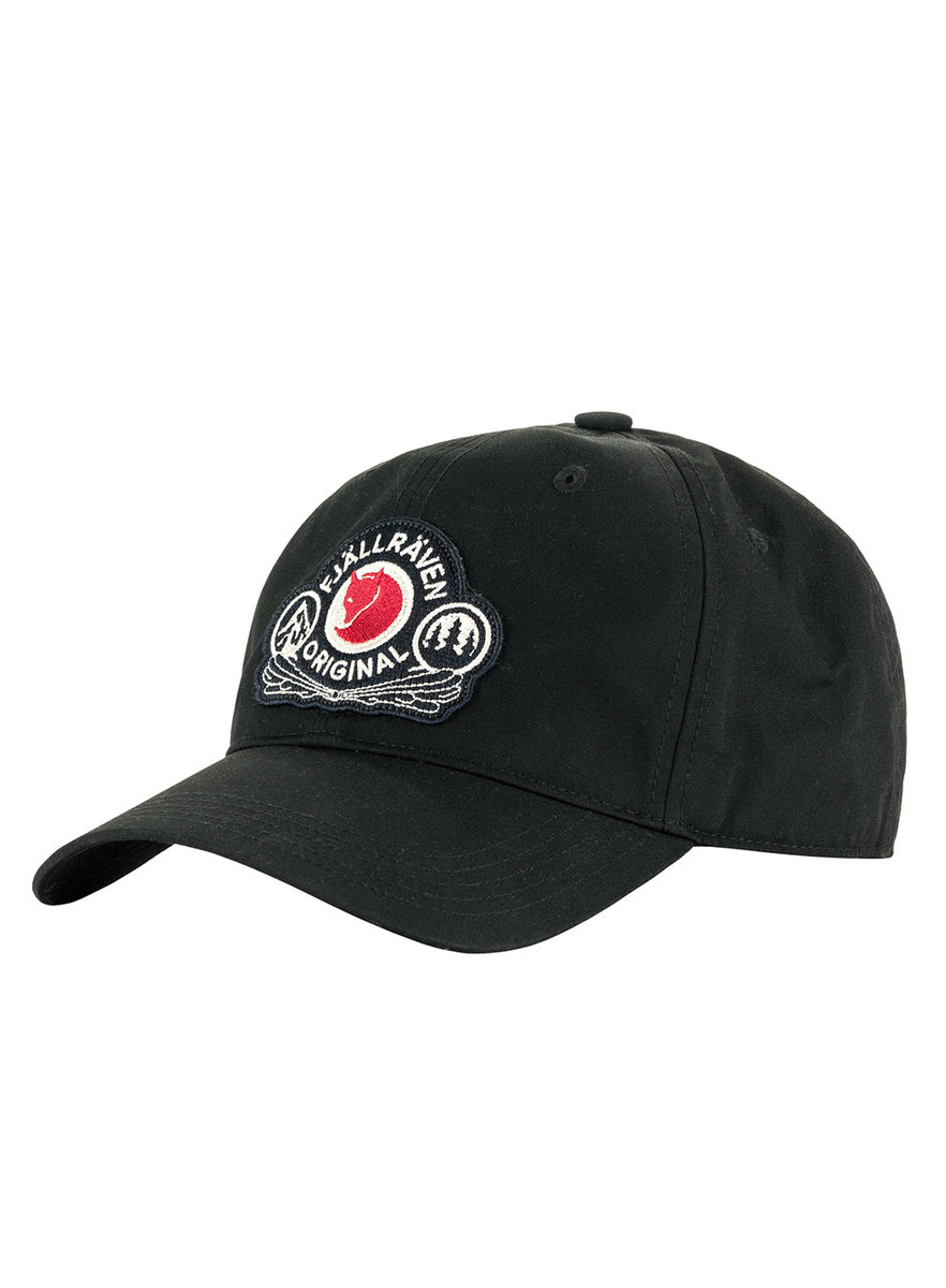 Czapka z daszkiem Fjallraven Classic Badge Cap - black-S/M