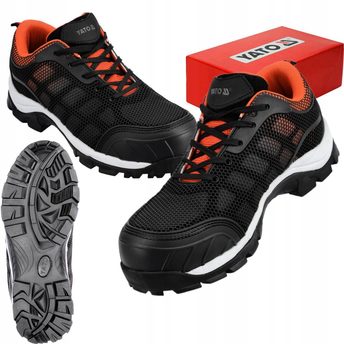 Yato Buty Robocze Lekkie Bhp Półbuty Sportowe R 45