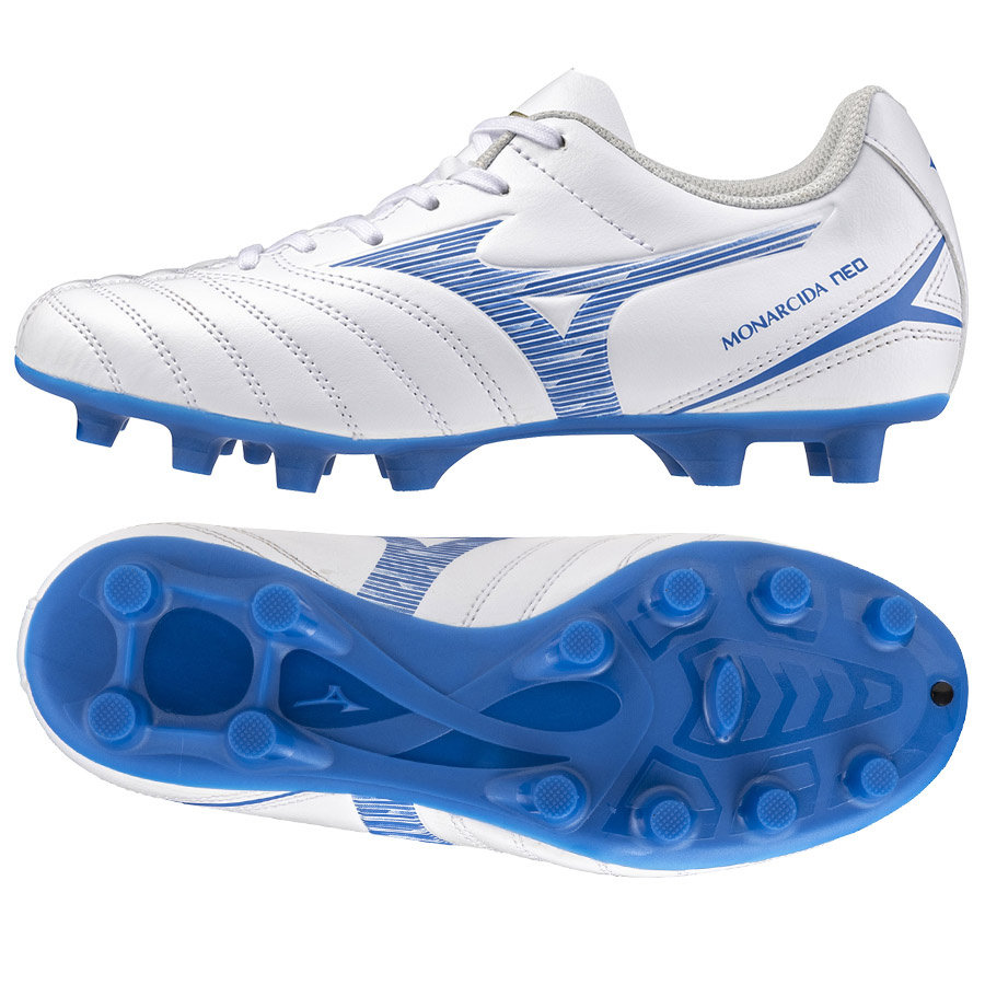 Buty Mizuno Monarcida Neo III Select Jr FG P1GB242525 biały 36 1/2