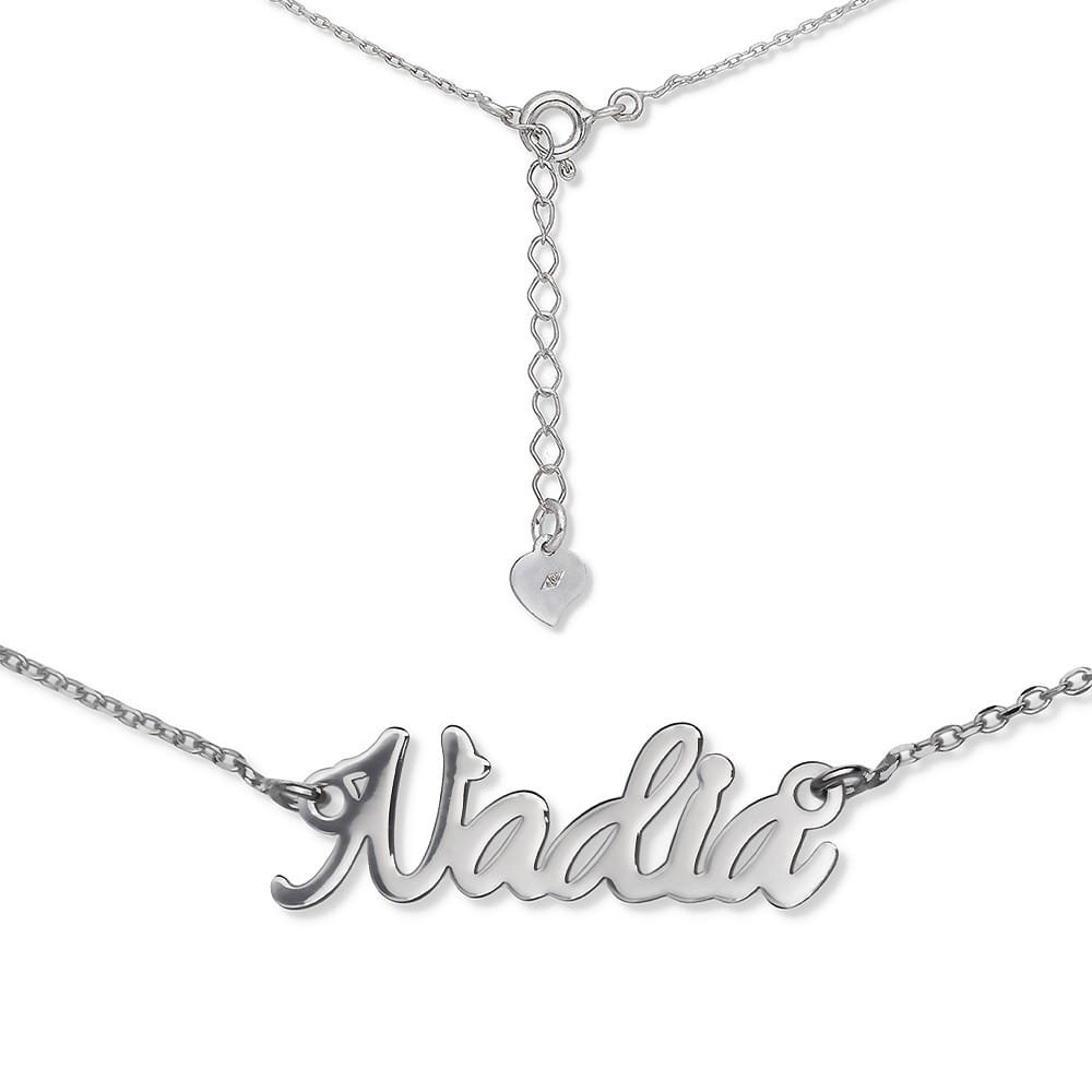 Naszyjnik srebrny Ag 925 imię Nadia NADIA/CEL/R